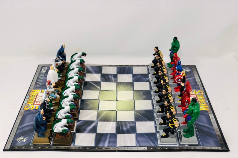 Original Marvel Chess | Etsy