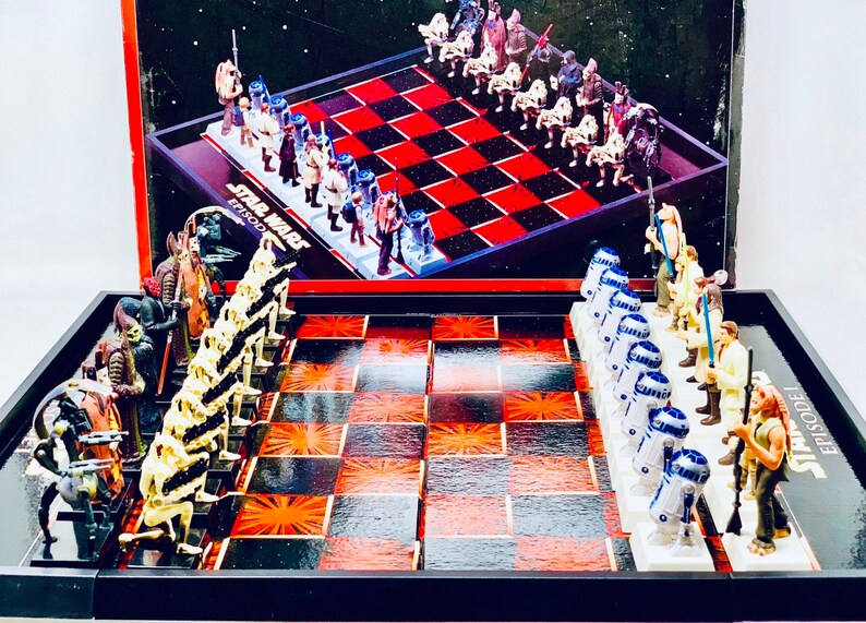 Star Wars Chess Set - Etsy