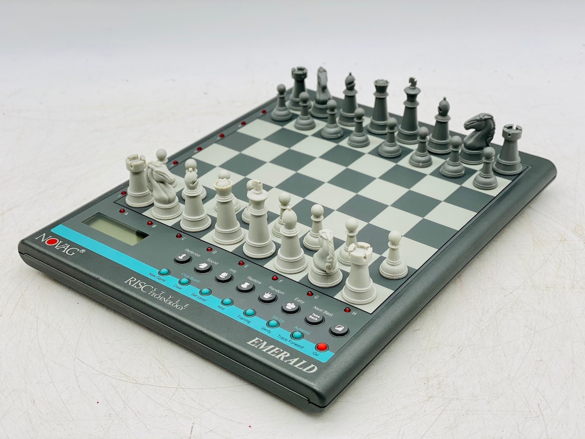 Electronic Chess Saitek Pocket plus Kasparov Etsy