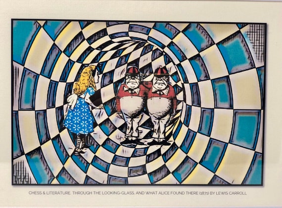 Chess & Literature. Through the Looking-Glass, and What Alice Found There (3). Lewis Carroll.