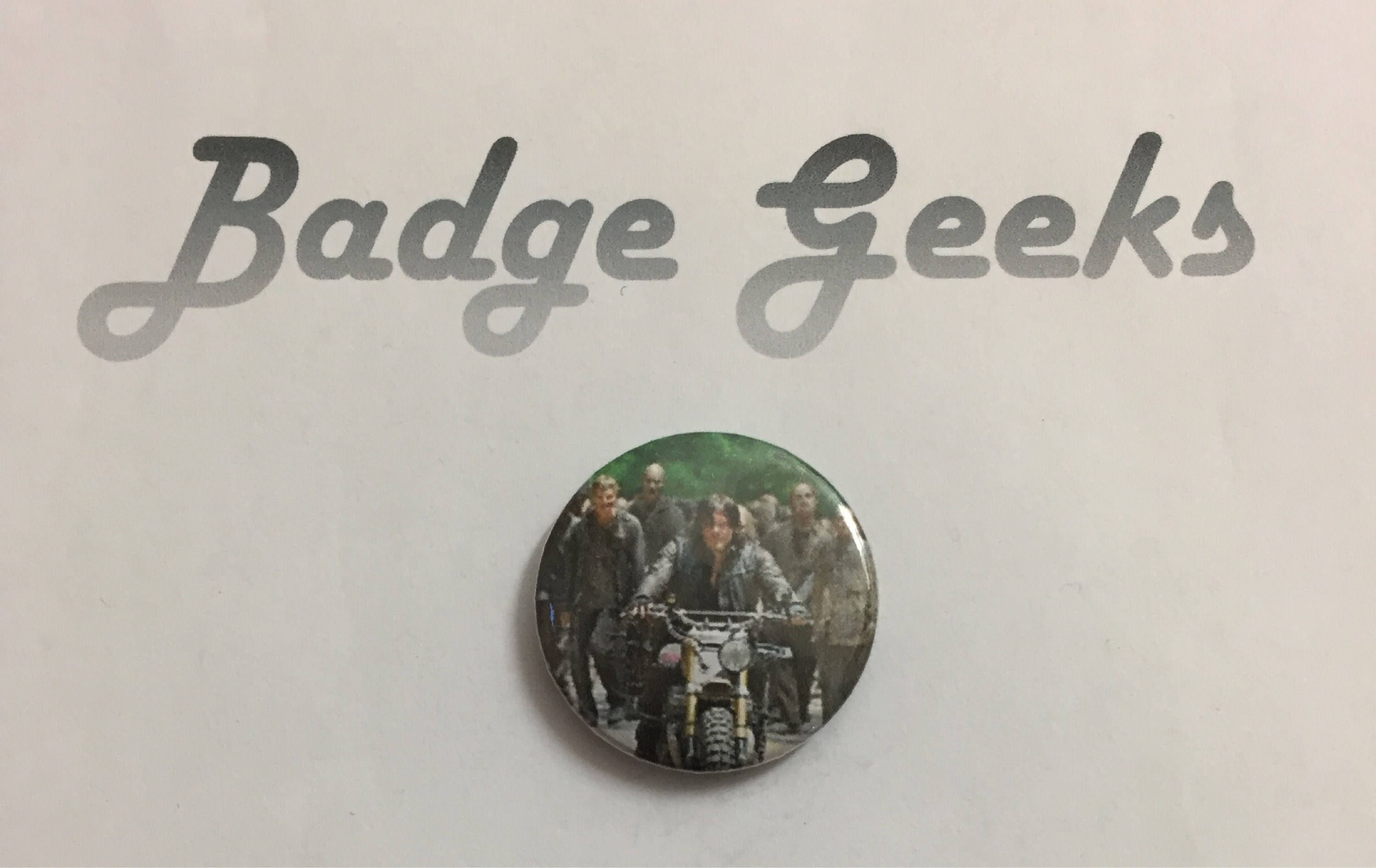 The Walking Dead Pinback Button Badge 1/25mm Geeky Etsy UK