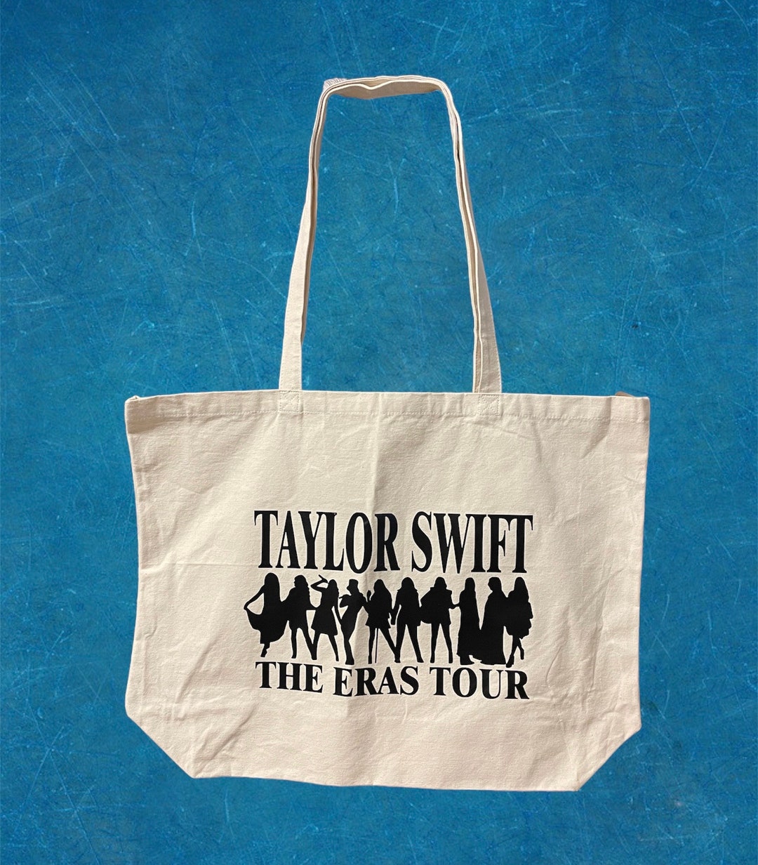 Taylor Swift Eras Tour Inspired Natural Cotton Canvas 8oz Shopper Tote ...