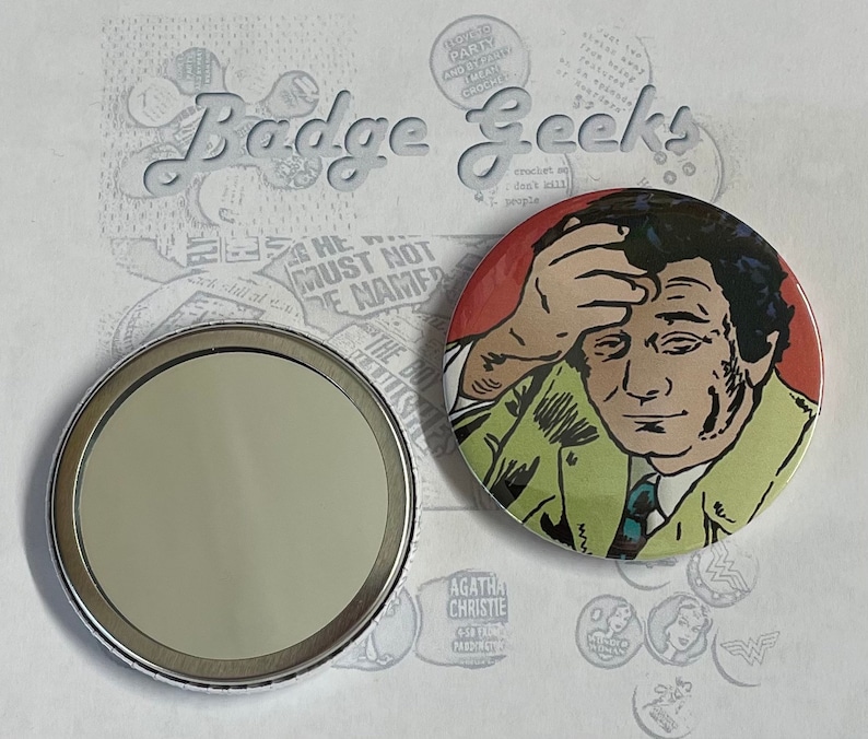 Lieutenant Columbo Pinback Button Badge Fridge Magnet | Etsy