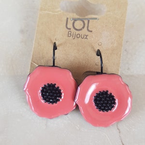earrings LOL pink poppy jewelry