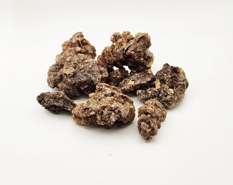 Myrrh Resin, Commiphora myrrha, Larger Pieces from Somilia Aromatic Incense, Organic,  Highest quality, Wild harvested