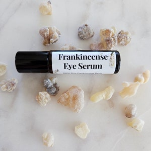 Organic Frankincense Under Eye Serum: Castor Oil Roller