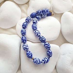 Blaue Jade Halskette, Blau Jade Perlen Halskette, Jade Perlen Halskette, Jade Stein Halskette, Blaue Perlen Halskette, Jade Halskette, Jade Schmuck