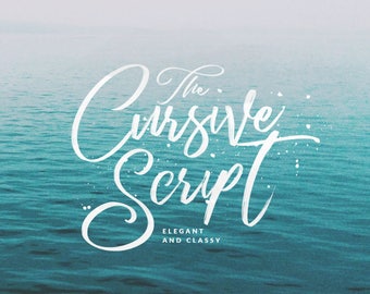 Digital font, Calligraphy font download, Handwritten font, Modern calligraphy font, Cursive font bundle, downloadable script
