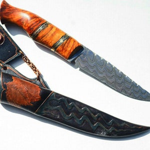 Coltello da caccia fatto a mano personalizzato