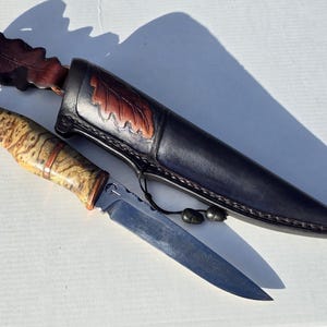 Coltello da caccia fatto a mano personalizzato