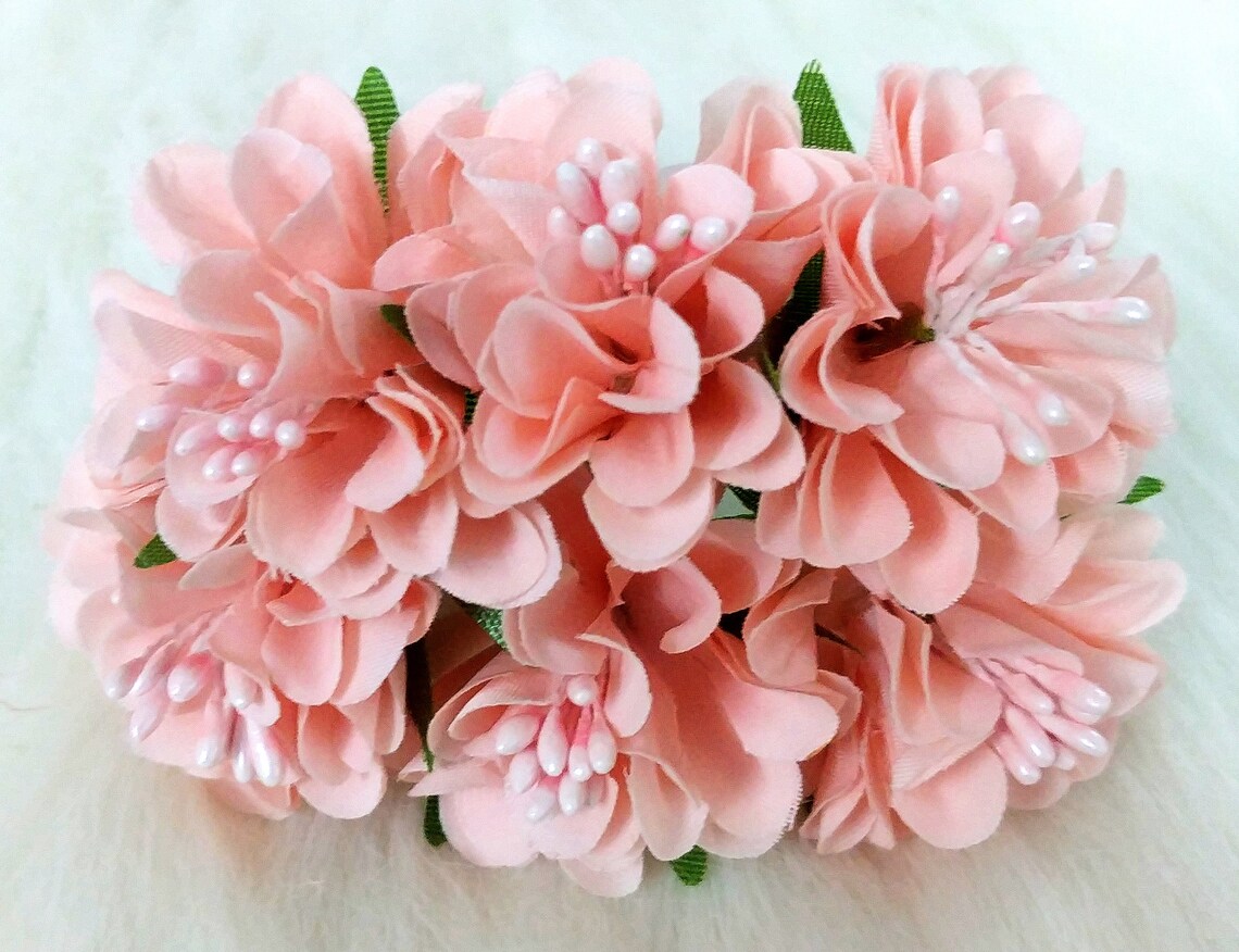 Big Fabric Flowers for Decorating your Projects Paintings Etsy
