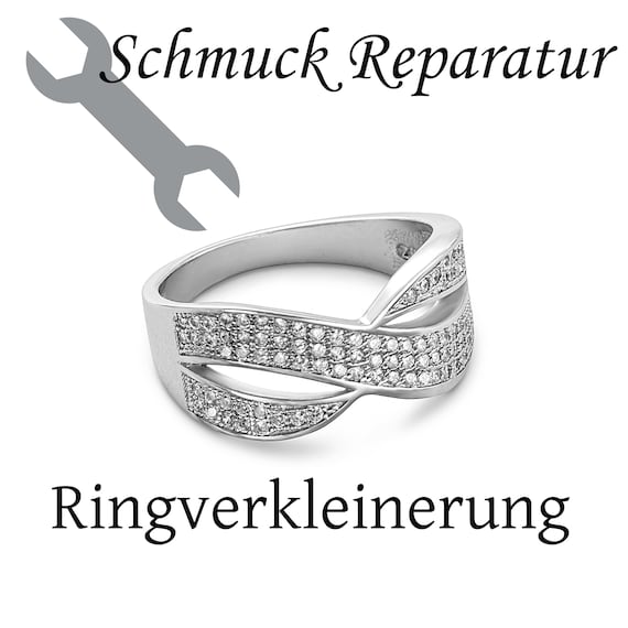 Ring verkleinern lassen ringe engen ohne Stein Goldring,Silberring  ,Palladium Trauring - .de