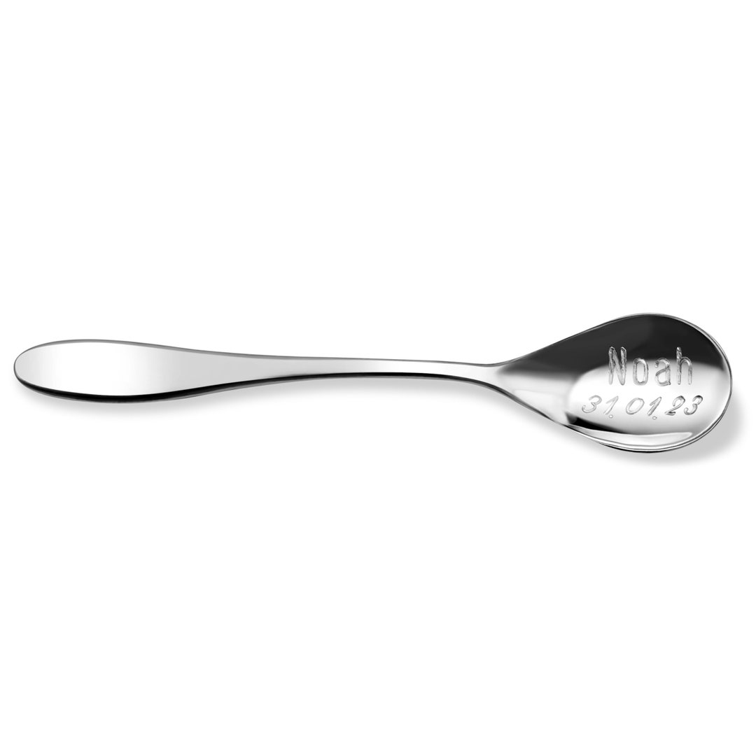 This Beautiful Sterling Silver Baby Spoon is a Perfect Gift for a New Baby. the Spoon is Made of