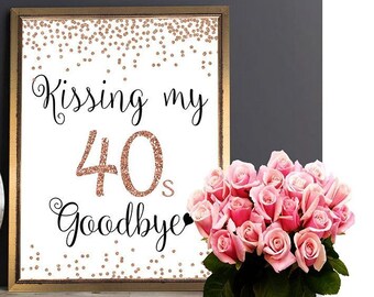 Kiss 40s Goodbye Etsy