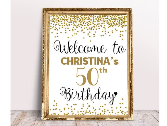Schwarz Gold Willkommensschild 50 30 40 70er Jahre Etsy