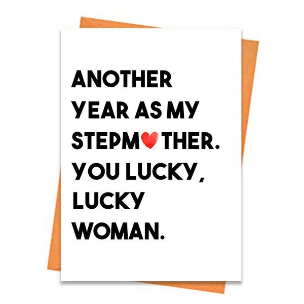 Mothers Day Card For Stepmum, Card For Stepmother, For Mother-in-Law, Mother Figure, For Foster Mother, Stepmom Card, My Other Mother Card