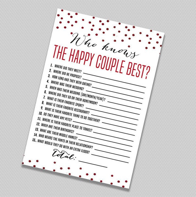 Printable Anniversary Party Sheets Ruby Red Glitter 40th - Etsy