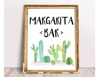 Margarita Bar Sign Printable - Etsy