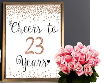 Happy 23rd Birthday Etsy