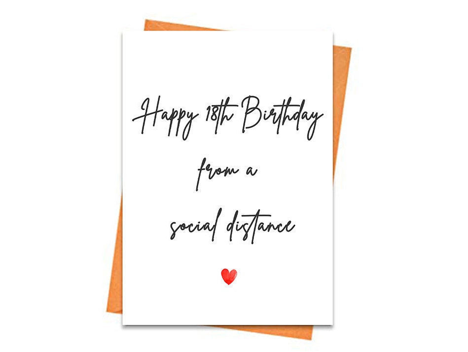 Funny 18th Birthday Card Printable Birthday Card Topical - Etsy UK