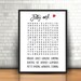 50th Birthday Word Search, 50th Birthday Decor, 50th Birthday Game ...