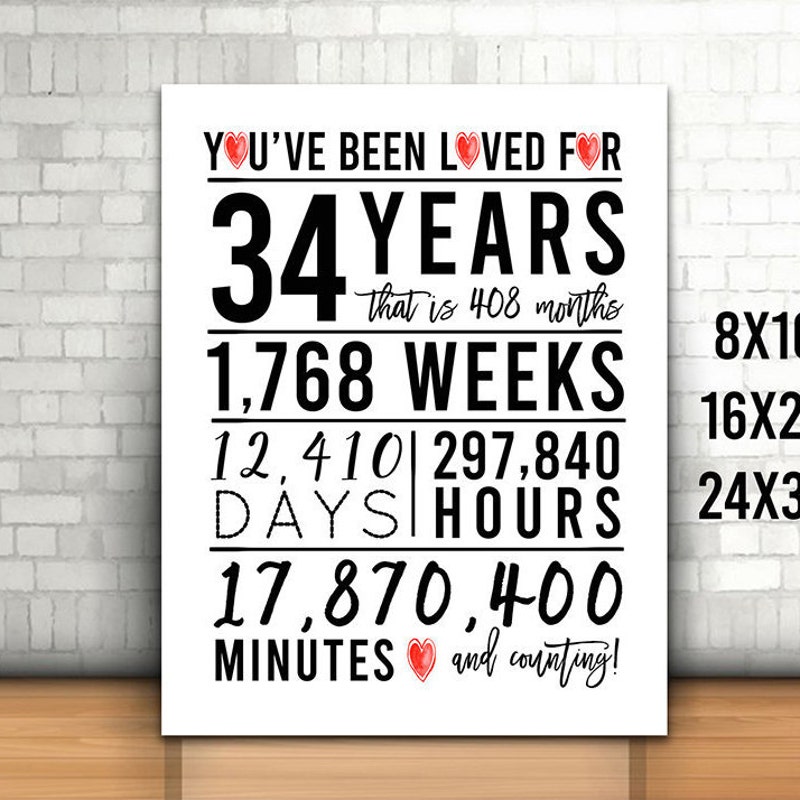 34 X 20 - Etsy