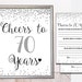 Gold 30th Birthday Card, Printable Birthday Card, 30th Birthday ...