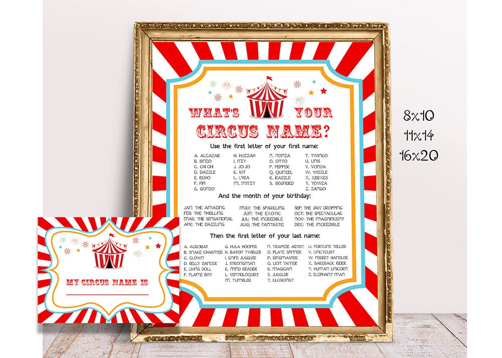 Not My Circus Sign - Etsy