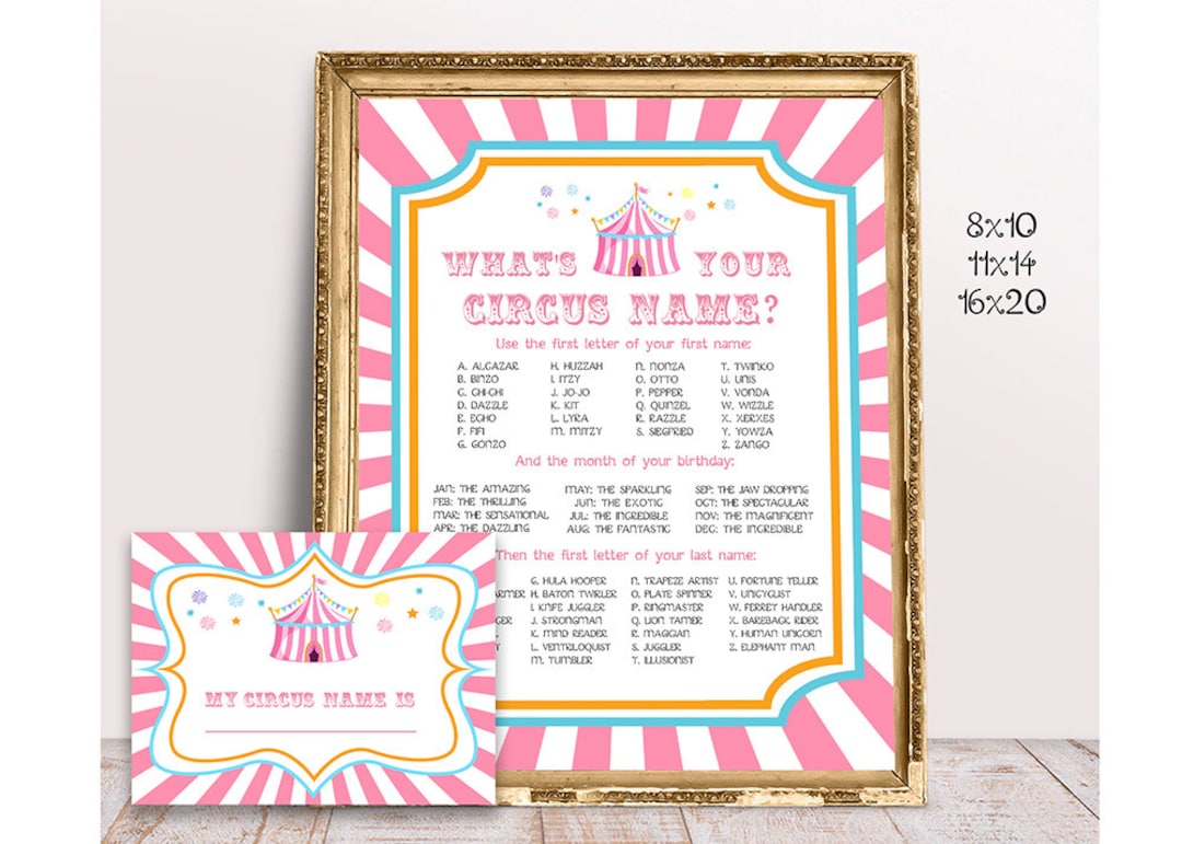 Pink Circus Name Sign Printable Circus Names Poster What s Your pink-circus-name-sign-printable-circus-names-poster-what-s-your
