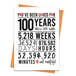 100e verjaardagskaart, afdrukbare verjaardagskaart, 100e verjaardag printables, wenskaart printables, rood 100e verjaardag, 100e verjaardag hart