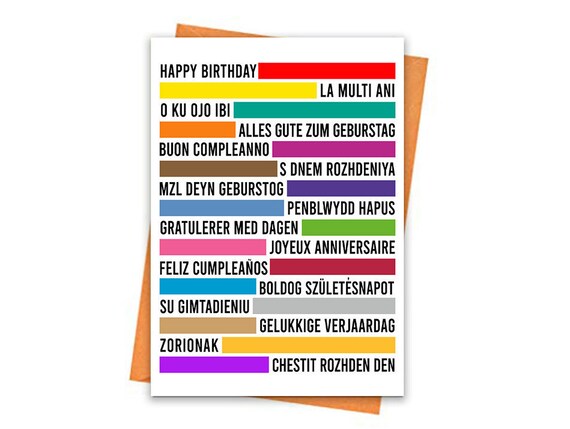 Printable Birthday Card Printable Birthday Card Birthday - Etsy