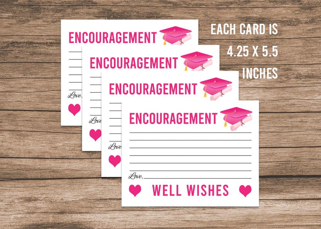 Pink Graduation Message Pink Graduation Encouragement and Well Wishes Cards, Advice and Wishes ...