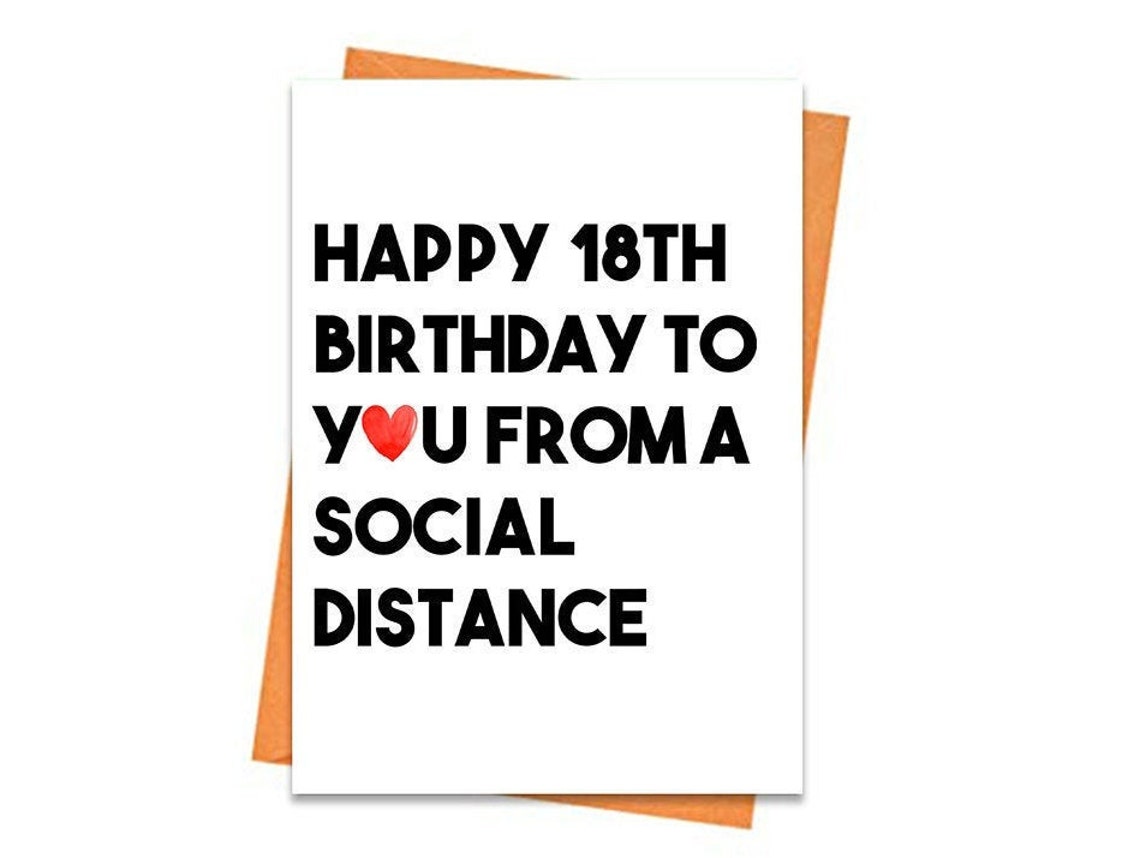 Funny Birthday Card Printable 18th Birthday Card Topical | Etsy