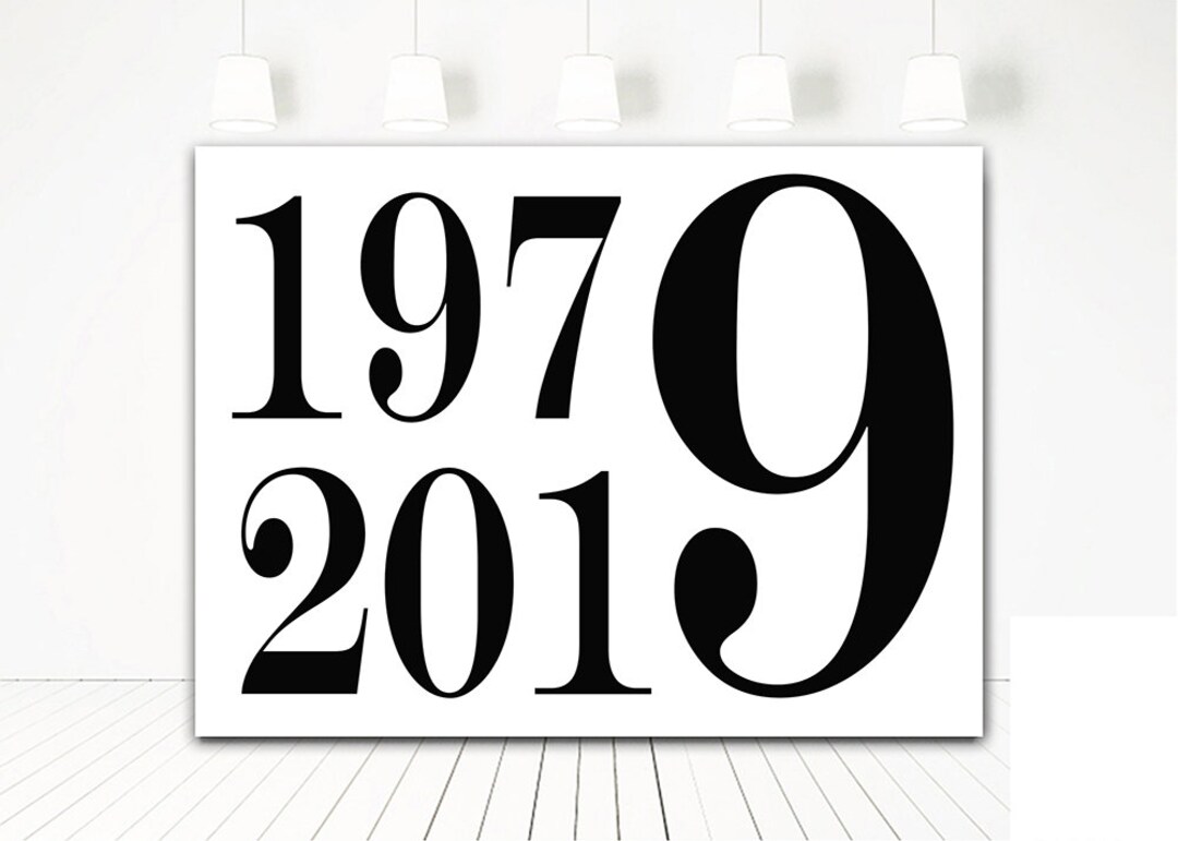 40th Birthday Backdrop, Printable 40th Birthday, 50th Anniversary ...