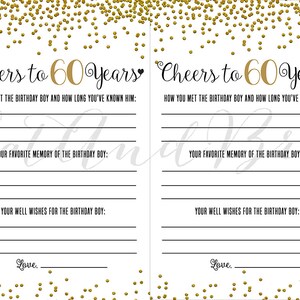 60th Birthday Pack, 60th Birthday Game, 60th Birthday Activity Sheet ...