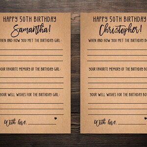 50th Birthday Party Game, Custom, , 50th, 60th, 70th, 80th, 90th, 100th Birthday Party Printable, Rustic Party, Milestone Birthday