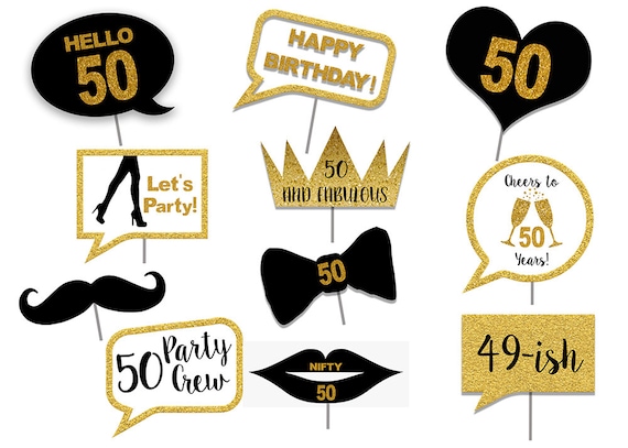 50th Birthday Photo Booth 50th Birthday Photo Booth