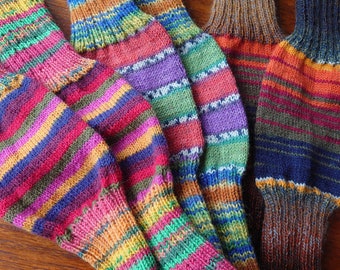 Wool ankle/legwarmers. Super cosy. Hand knitted