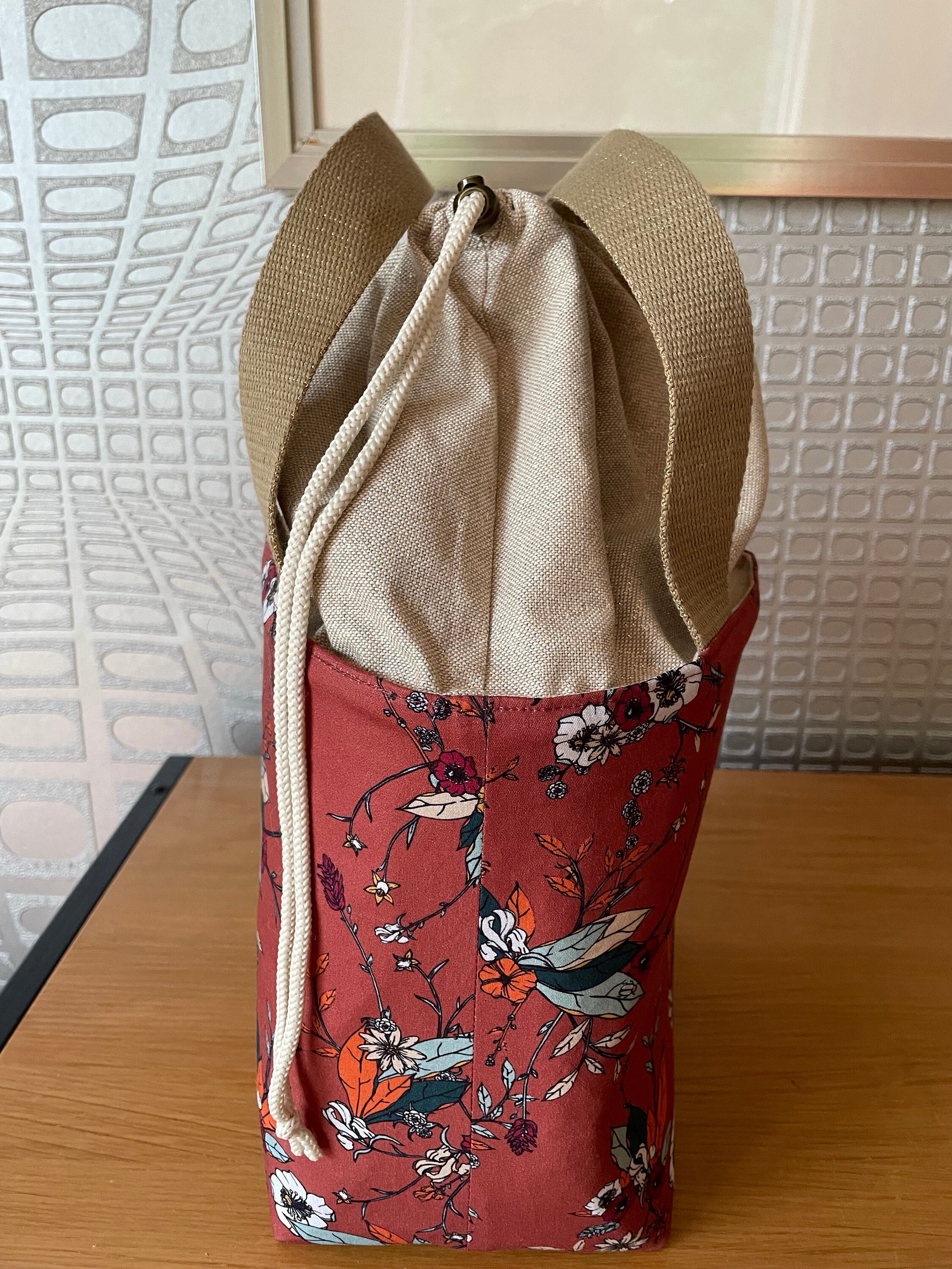 Lunch box lunch bag isotherme coton enduit oeko tex Etsy France