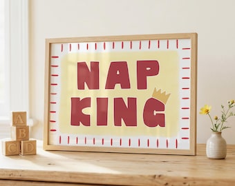 Nursery Wall Art, Kids Bedroom Print, Typography Prints, Colourful Nursery Decor