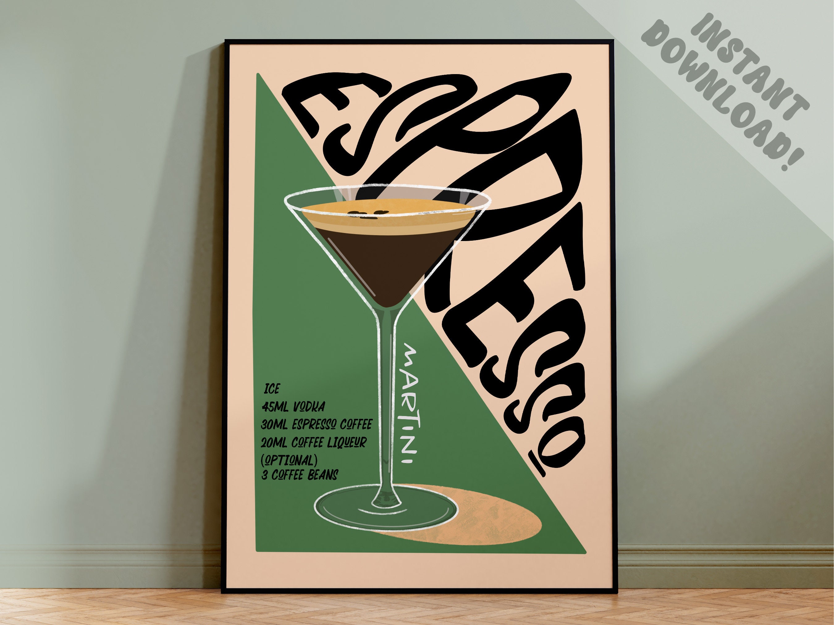 Cocktail Poster - Etsy