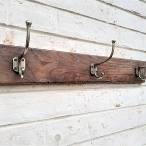 Wooden coat rack,  vintage Hook Hanger, Coat Rack, Retro Coat Hanger, Vintage Hat Hanger, wall coat rack