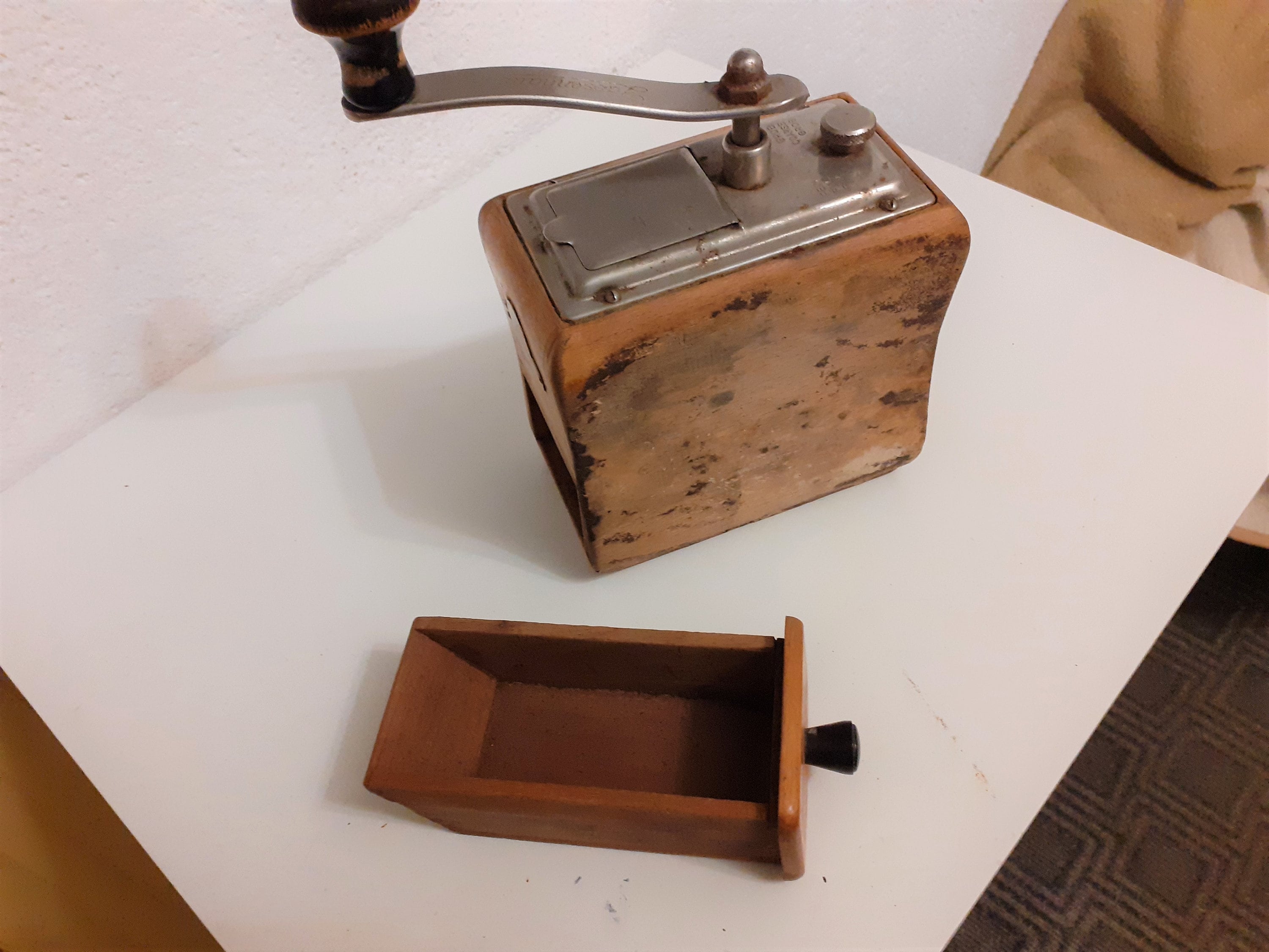 Vintage Zassenhaus Coffee Mill Grinder, Adjustable, 1959s - Etsy