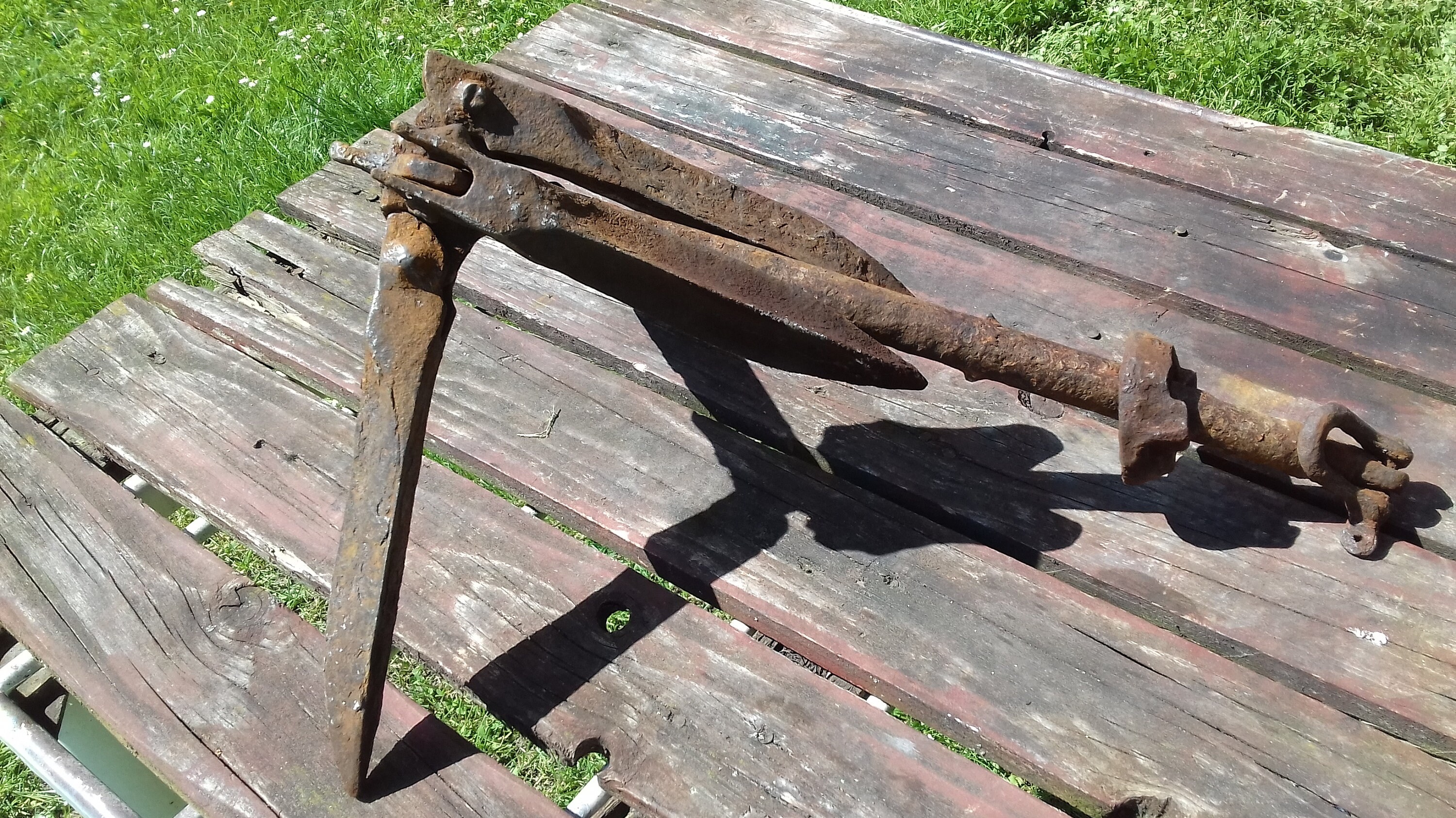 Buy Antique Boat Rusty Anchor , Special Constructed Boat Anchor Vintage