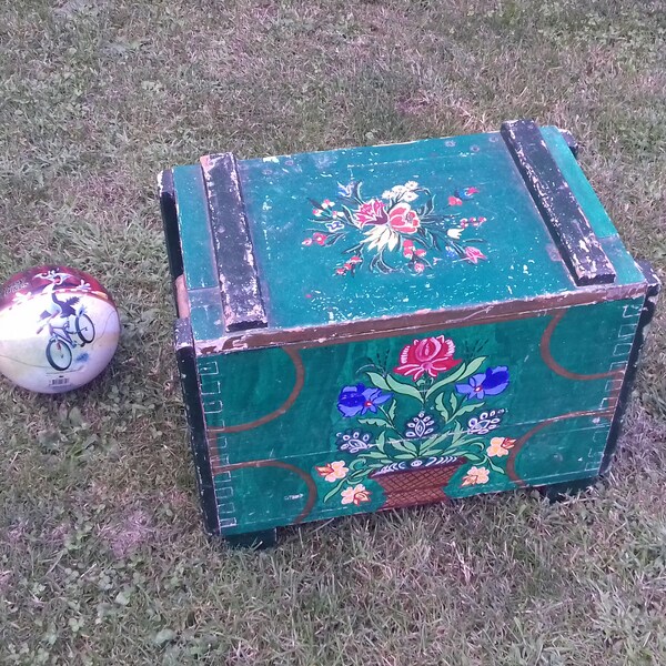 Hand Painted Chest Etsy