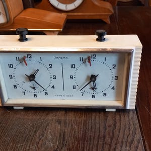 Vintage Jantar Chess Clock, Made in USSR 1980&#39;s, Tournament Chess Clock
