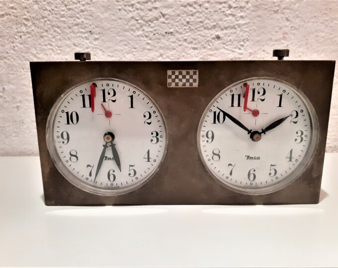 Chess Clock, Tournament Chess Clock, Mechanical Competitive Chess Clock