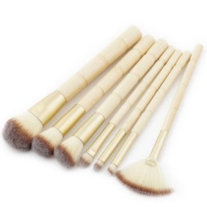 Eco Friendly BAMBOO Makeup Brushes VEGAN and Cruelty Free Multi Makeup Brushes, 10% sales donated to animal charities image 6