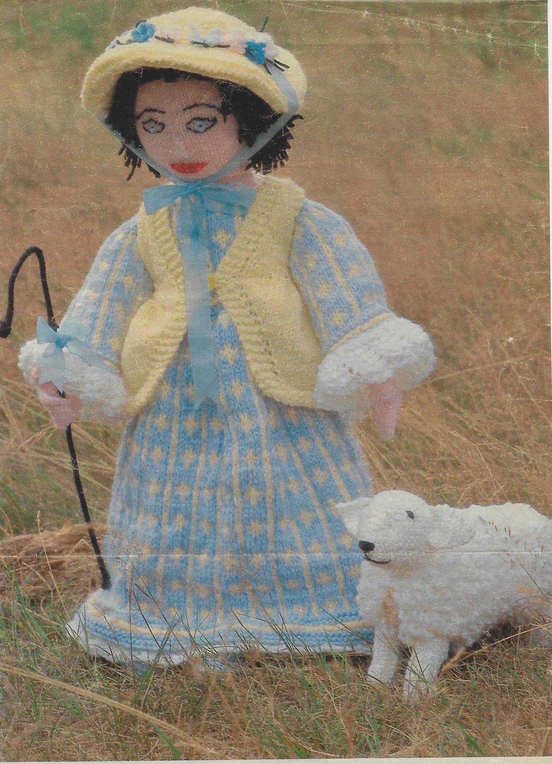 Vintage Knitting Pattern, Little Bo Peep Has Found Her Sheep: Bo Beep ...