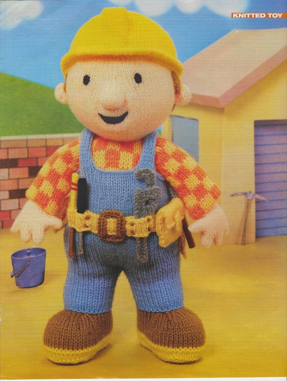 bob the builder jumper knitting pattern